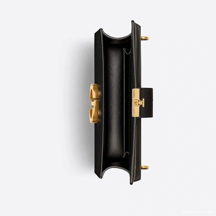 Cheap With 30 East-West Calfskin Chain Black Dior Montaigne Bag 0715 Luxury